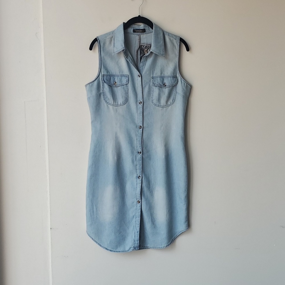 NWT Ocean Blue Sleeveless Dress